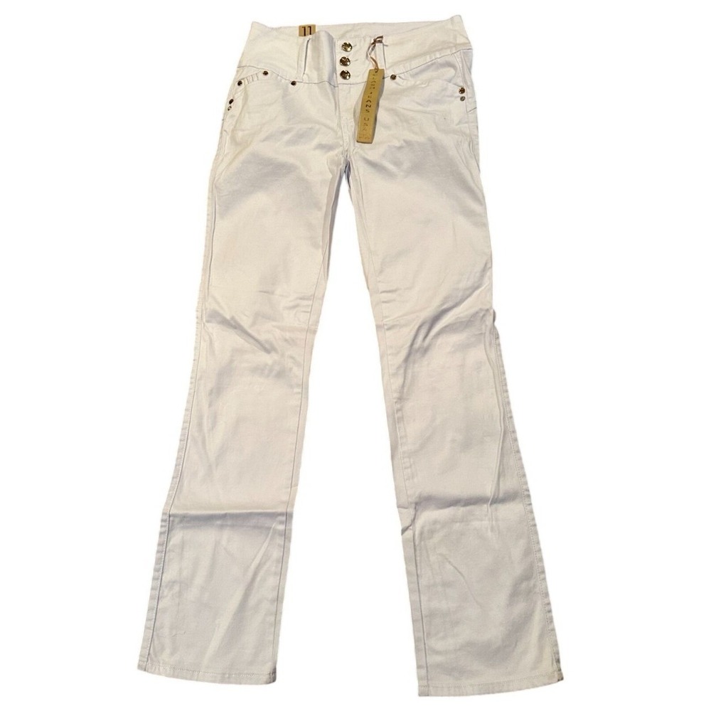 Clash Jeans White Denim Pants – Size 11 Juniors – New With Tags‎